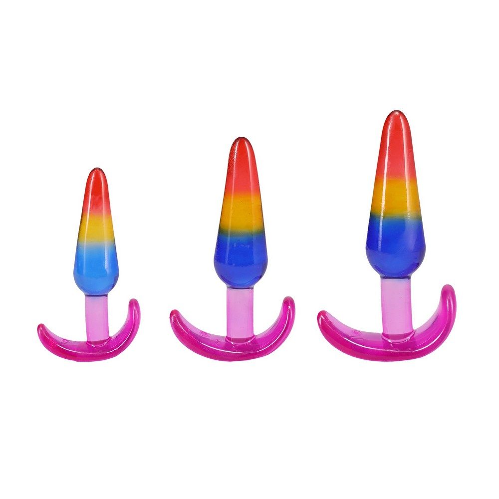 Jellies Anal Trainer Kit Rainbow