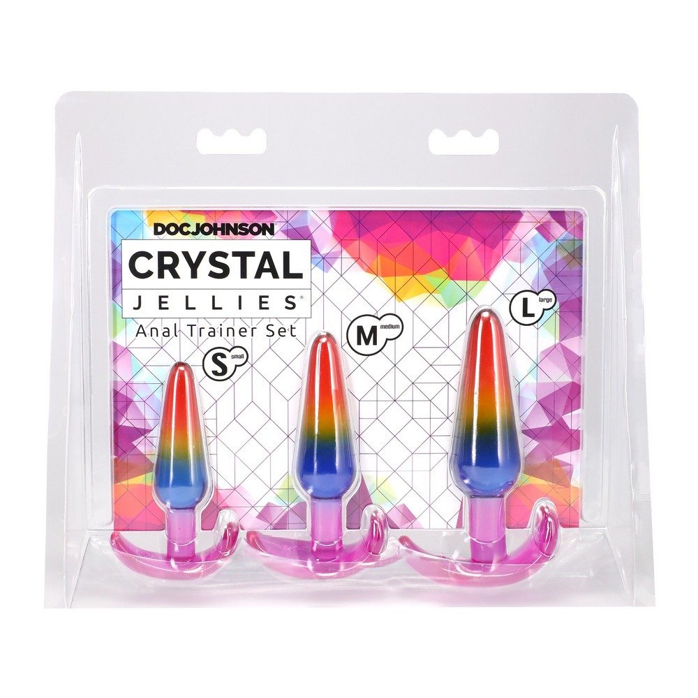 Jellies Anal Trainer Kit Rainbow