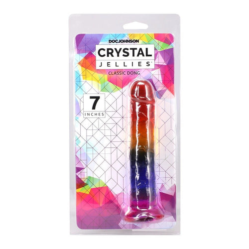 7" Jellies Rainbow Dong