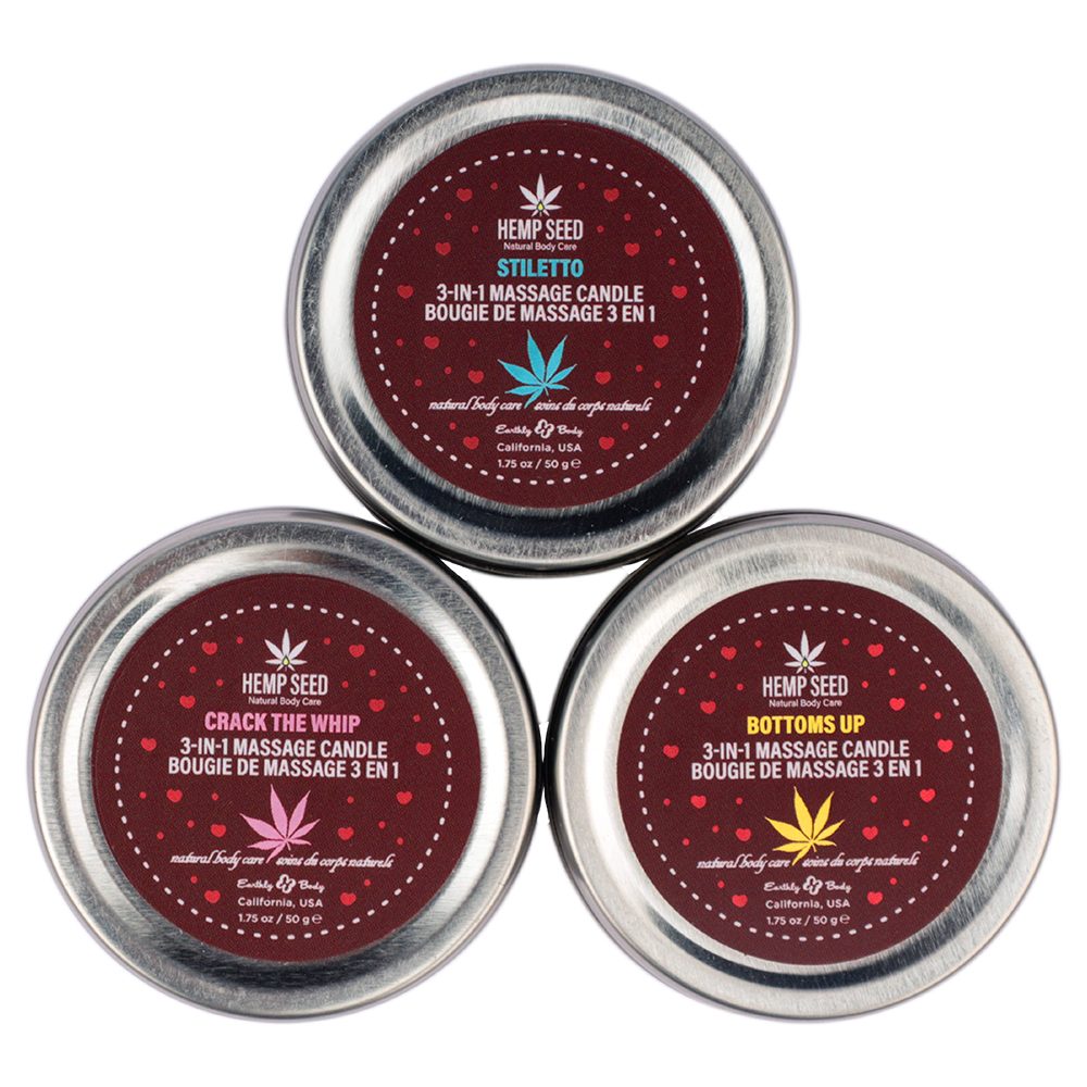 Valentine’s Day 3 in 1 Massage Candle Trio