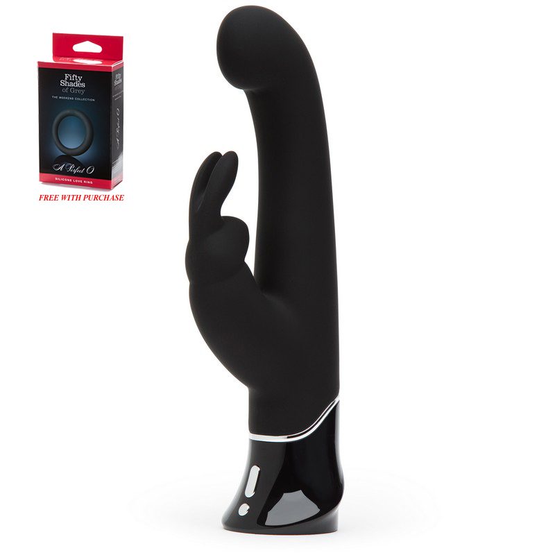 Greedy Girl Rechargeable G-Spot Rabbit  FREE COCK RING WITH PURCHASE