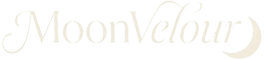 MoonVelour logo with the wordmark "MoonVelour" and a moon symbol
