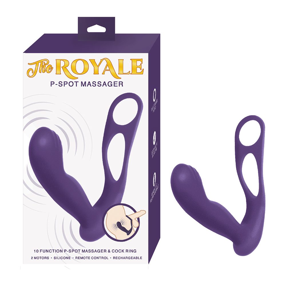 The Royale P-Spot Massager Purple