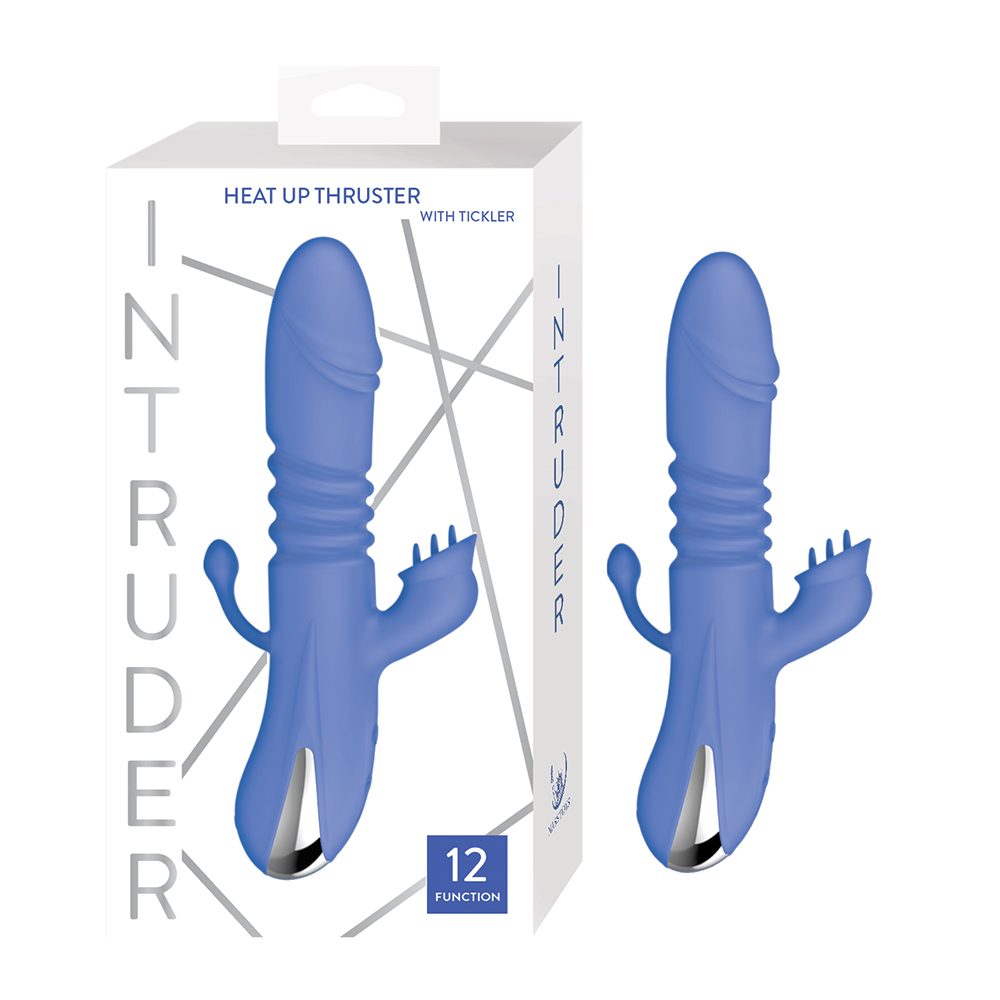 Intruder Heat Up Thruster w/Tickler Blue