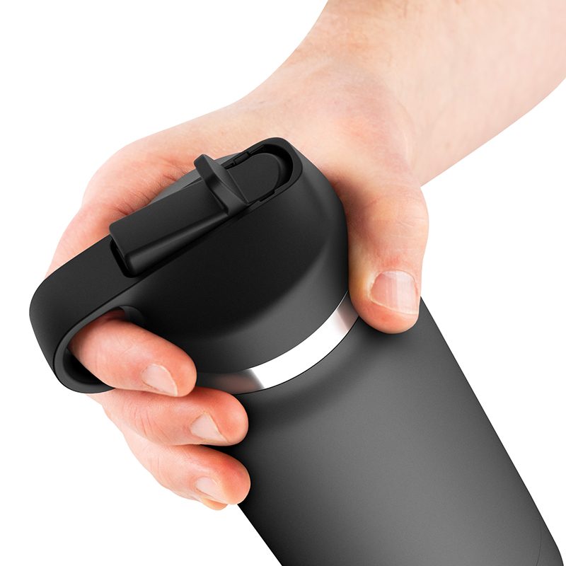PDX Plus Fuck Flask Secret Delight Grey Bottle Brown
