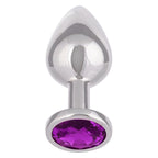 Jewel Amethyst Plug Large