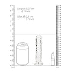6" Straight No Balls Translucent