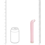 6.3" Glass Aurora 10 Speed Rechargeable Pink