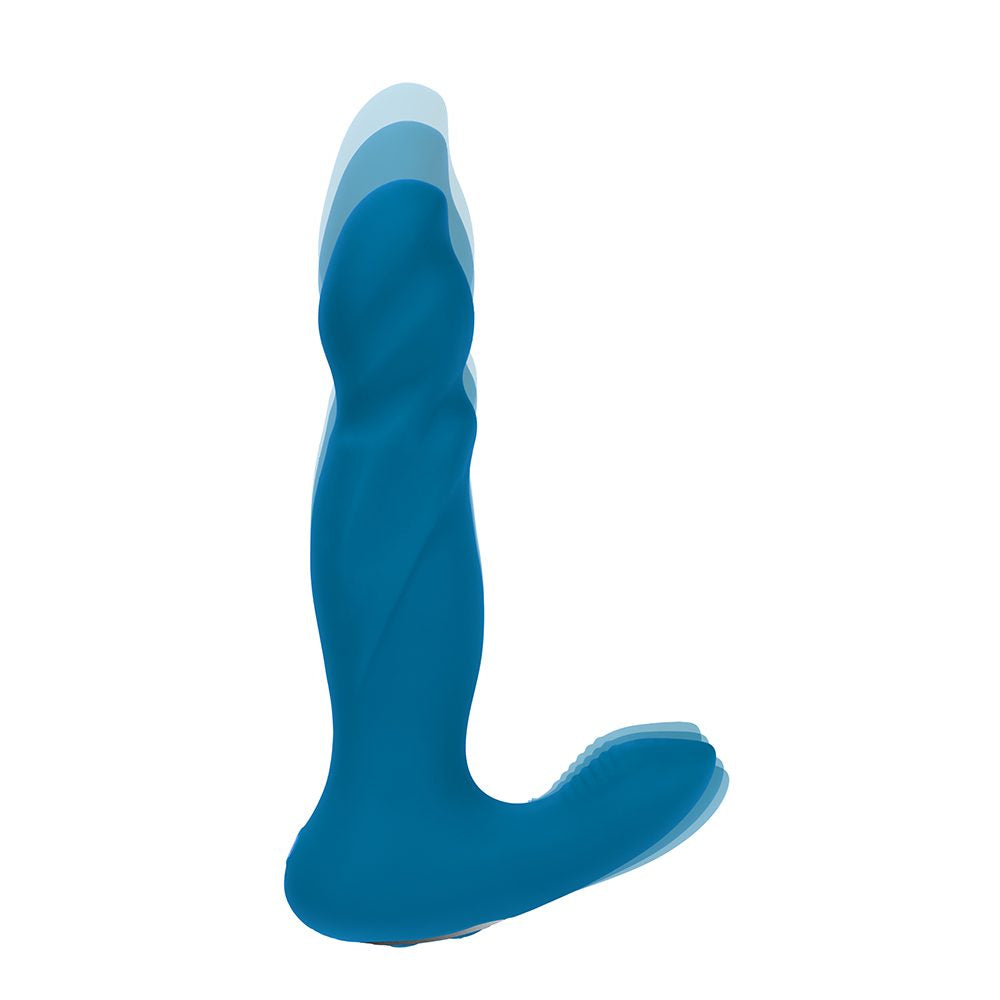 LevelZ Vibrating/Thrusting Prostate Massager Teal