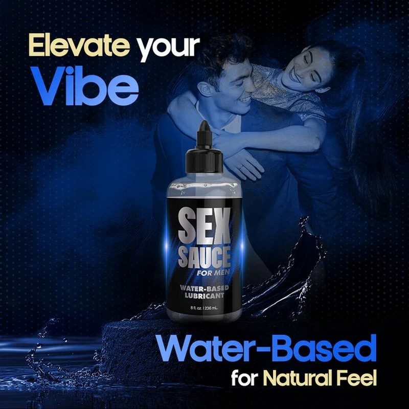 8 oz Sex Sauce for Men Water Based