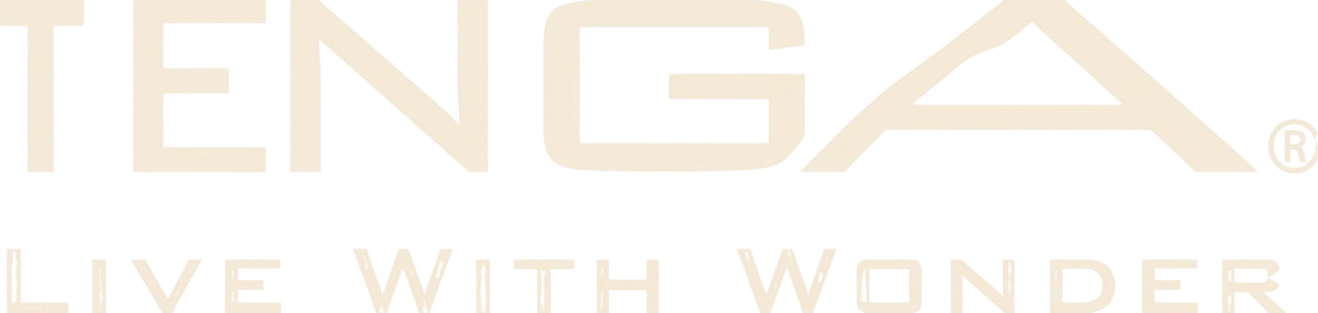 Official TENGA Live With Wonder brand logo 