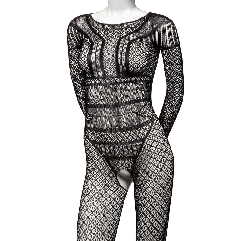 Scandal Full Length Lace Body Suit Plus Size