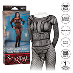 Scandal Full Length Lace Body Suit Plus Size