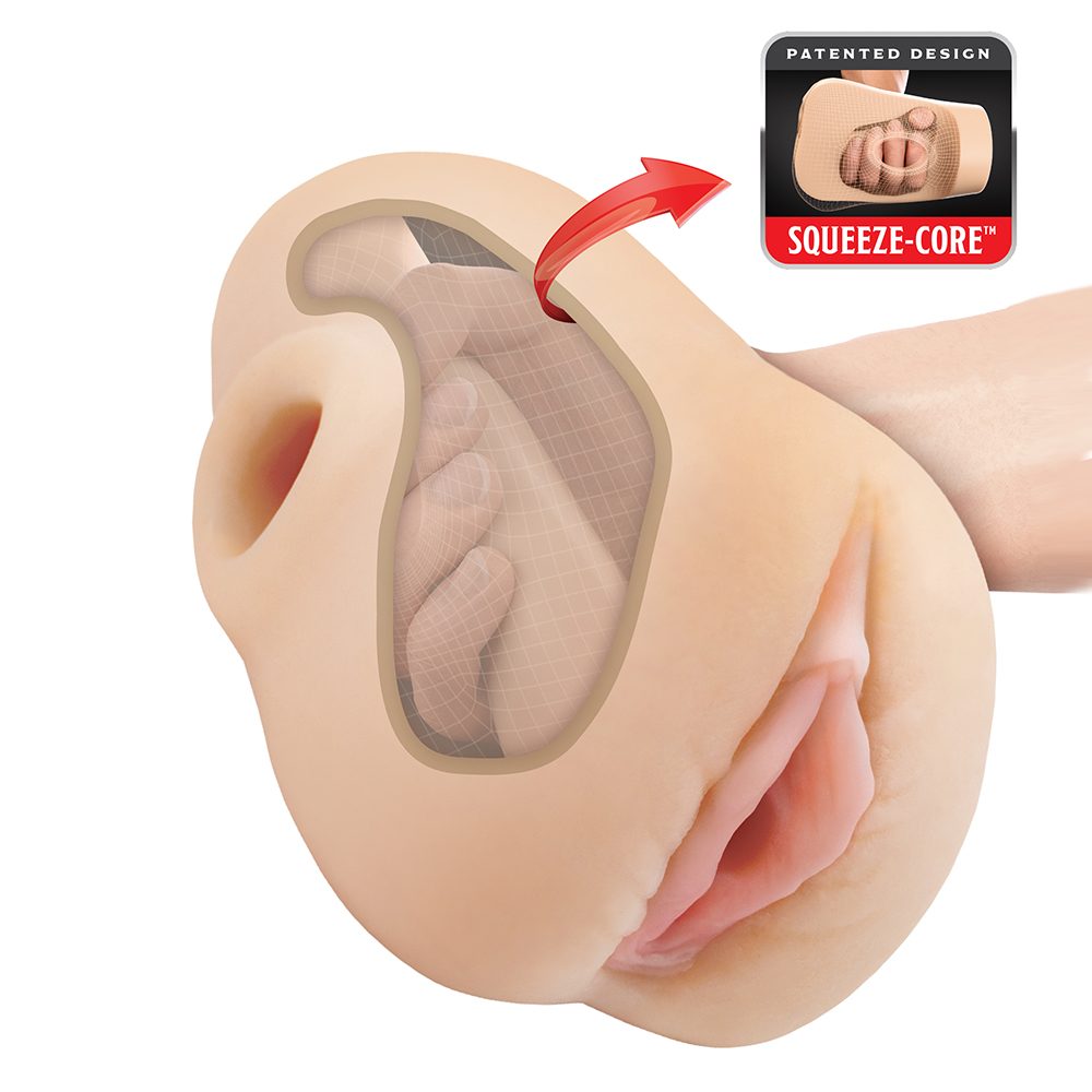 Pussy Pounder Squeeze Stroker Light